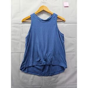 Athleta Women's Sleeveless Tank Top Light Blue Stretchy Size S